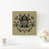 Horloge allemande Noël (Maison)