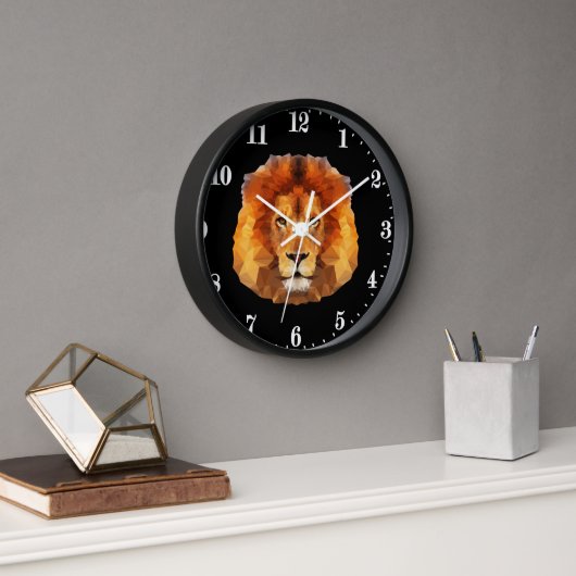 Horloge Amateurs de lions d'Afrique cool (Bureau)