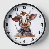 Horloge amateurs de vache à la maison ou au bureau (Recto)