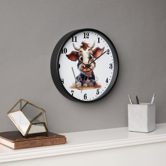 Horloge amateurs de vache à la maison ou au bureau (Bureau)