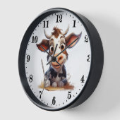 Horloge amateurs de vache à la maison ou au bureau (Angle)