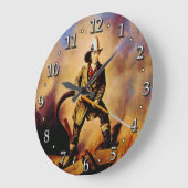 Horloge américaine du style 1 de sapeur-pompier (Angle)