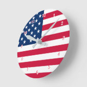 Horloge américaine USA Patriotique (Angle)