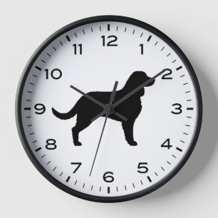 Horloge American Water Spaniel Chien race Silhouette