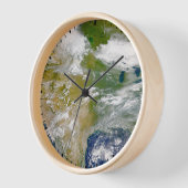 Horloge Amérique Du Nord Avec Fumée Visible Dans Les Endro (Angle)