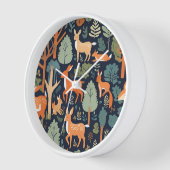 Horloge Amis Coquets de la Forêt (Angle)