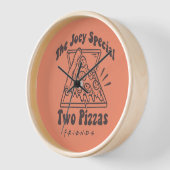Horloge AMIS™ | Joey Pizza Citation (Angle)