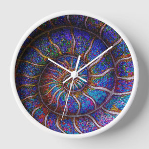 Horloge Ammonite binaire