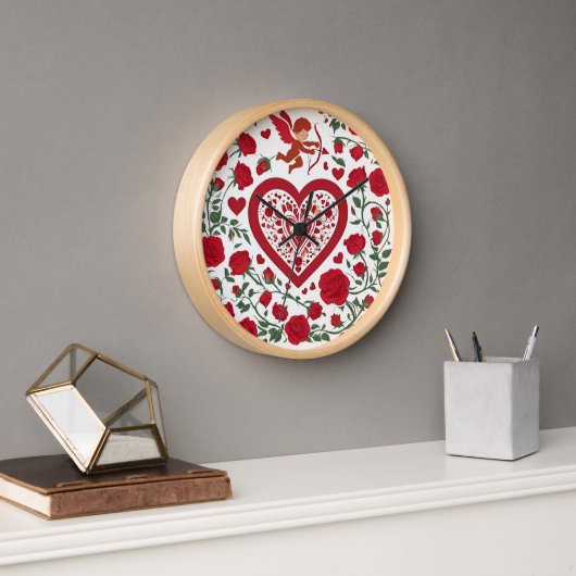 Horloge Amour & Romance – Édition spéciale de la Saint-Val (Bureau)