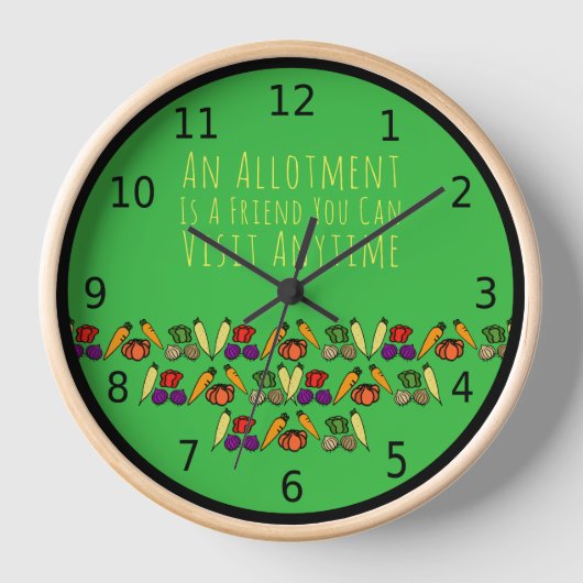 Horloge An allotment is a friend you can visit anytime (Recto)