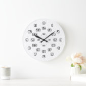 Horloge analogique 24 heures (Maison)