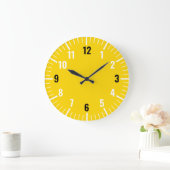 Horloge analogique Chic Gold avec chiffres (Maison)