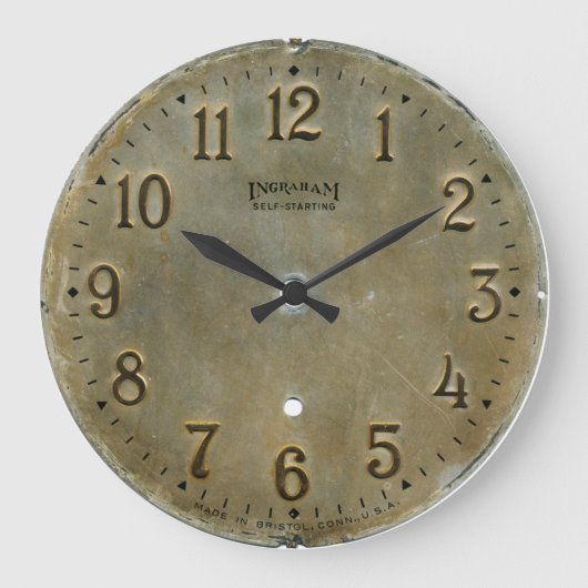 Horloge ancienne déprimée (Recto)