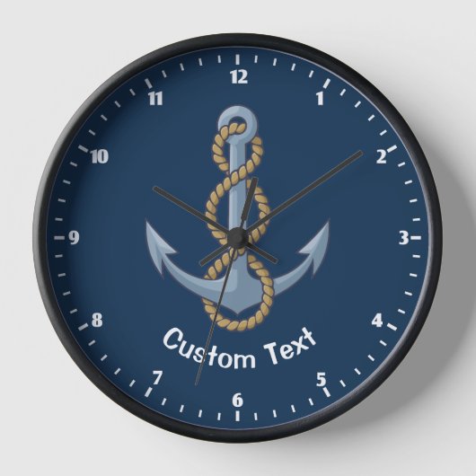 Horloge Ancre avec corde (Recto)