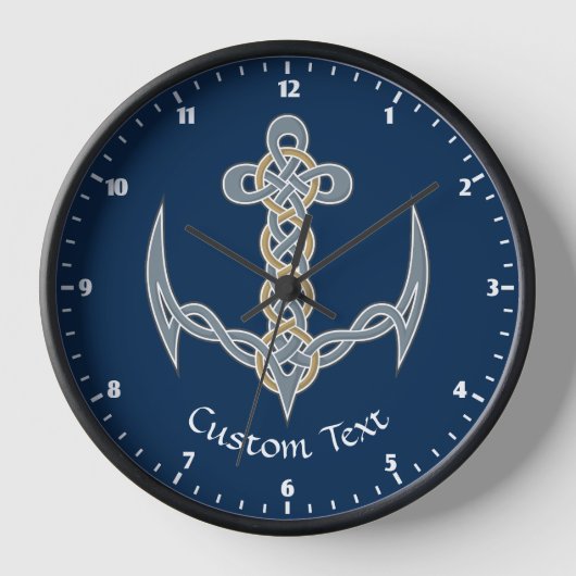 Horloge Ancre celtique 1 (Recto)
