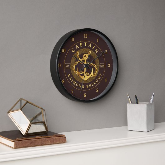 Horloge Ancre or (Bureau)