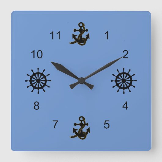 Horloge - Ancres et Helms (Recto)