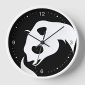 Horloge animalière Stylisée Panda (Recto)