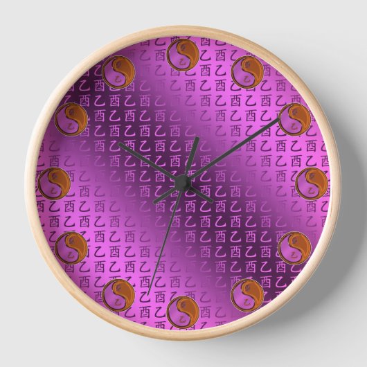 Horloge Année du Coq de Bois (Recto)