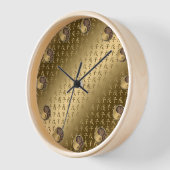 Horloge Année du Rat de Terre (Angle)