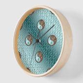 Horloge Année du serpent de Terre (Angle)