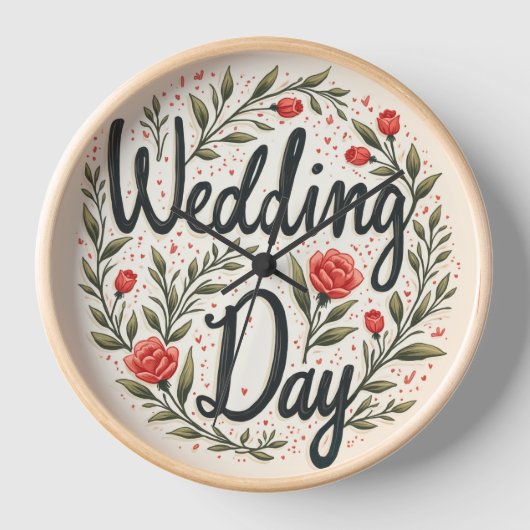 Horloge Anniversaire de Mariage (Recto)