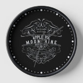 Horloge Appalachia Moonshine Étiquette (Recto)