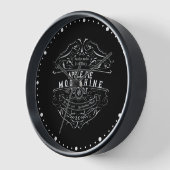 Horloge Appalachia Moonshine Étiquette (Angle)