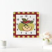 Horloge Apple de cuisine (Maison)