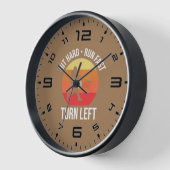 Horloge Appuyer sur le disque dur Tourner à gauche (Angle)