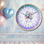 Horloge Aquarelle personnalisée sous la mer<br><div class="desc">Ajoutez une touche de magie sous-marine à votre décor grâce à notre "Aquarelle personnalisée sous l'horloge marine". Plongez dans le monde fantasque de l'océan avec cette horloge enchanteresse, avec de délicieuses illustrations aquarelles de la vie marine et des scènes sous-marines captivantes. Des dauphins ludiques aux récifs coralliens colorés, chaque élément...</div>
