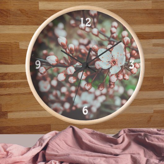 Horloge Arbre à fleurs
