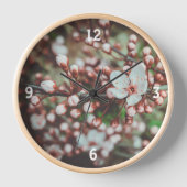 Horloge Arbre à fleurs (Recto)