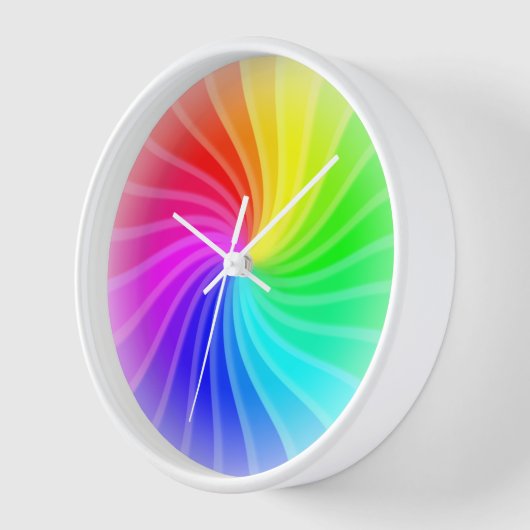 Horloge Arc-en-ciel (Angle)