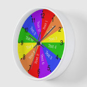 Horloge arc-en-ciel (Angle)