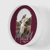 Horloge Arche de mariage Photo Bourgogne (Angle)