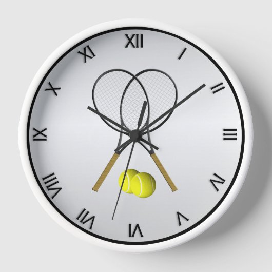 Horloge Argent en double de tennis (Recto)