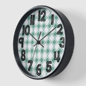 Horloge Arlequin marin (Angle)