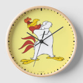Horloge Armoiries de Foghorn Leghorn franchies (Recto)
