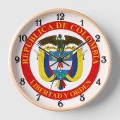 Horloge Armoiries de la Colombie (Recto)