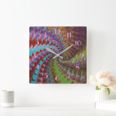 Horloge arrière du vent de rotation (Maison)