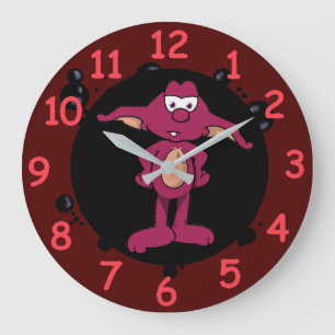 Horloge arrondie