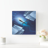 Horloge Art 1 Abstraite (Maison)