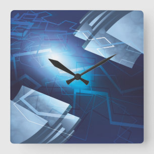 Horloge Art 1 Abstraite