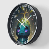 Horloge Art d'Imaginaire Monster Plante (Angle)