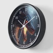 Horloge Art Imaginaire de Dragon Fire (Angle)
