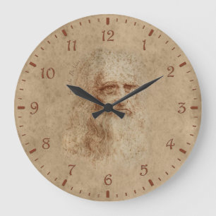 HORLOGE - ART, INDIVIDU PROTRAIT DE LEONARDO DA
