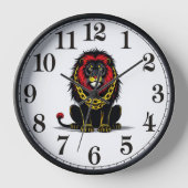 Horloge Art Lion (Recto)