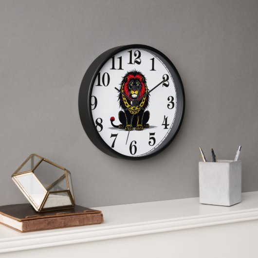 Horloge Art Lion (Bureau)