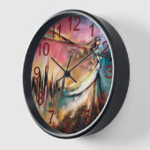 Horloge art mordan (Angle)